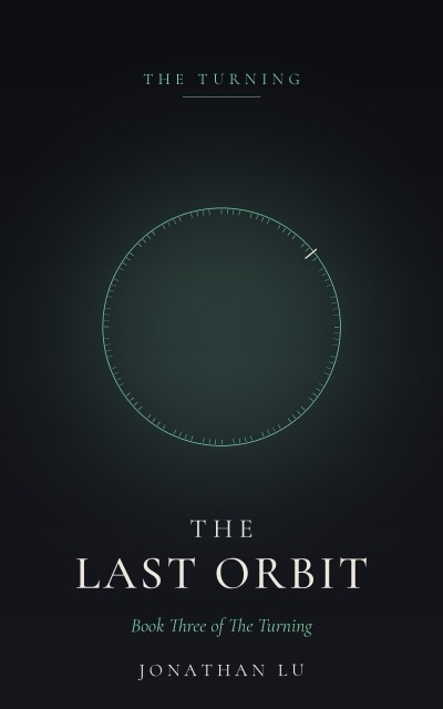 The Last Orbit cover: a pale tally ring over a dark orbit